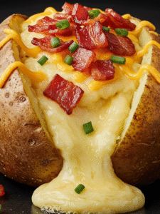 Receita do TikTok — Batata Recheada Crocante na Airfryer