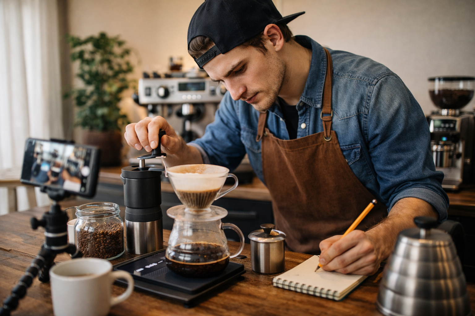Como Treinar em Casa Para Virar Barista de Forma Profissional