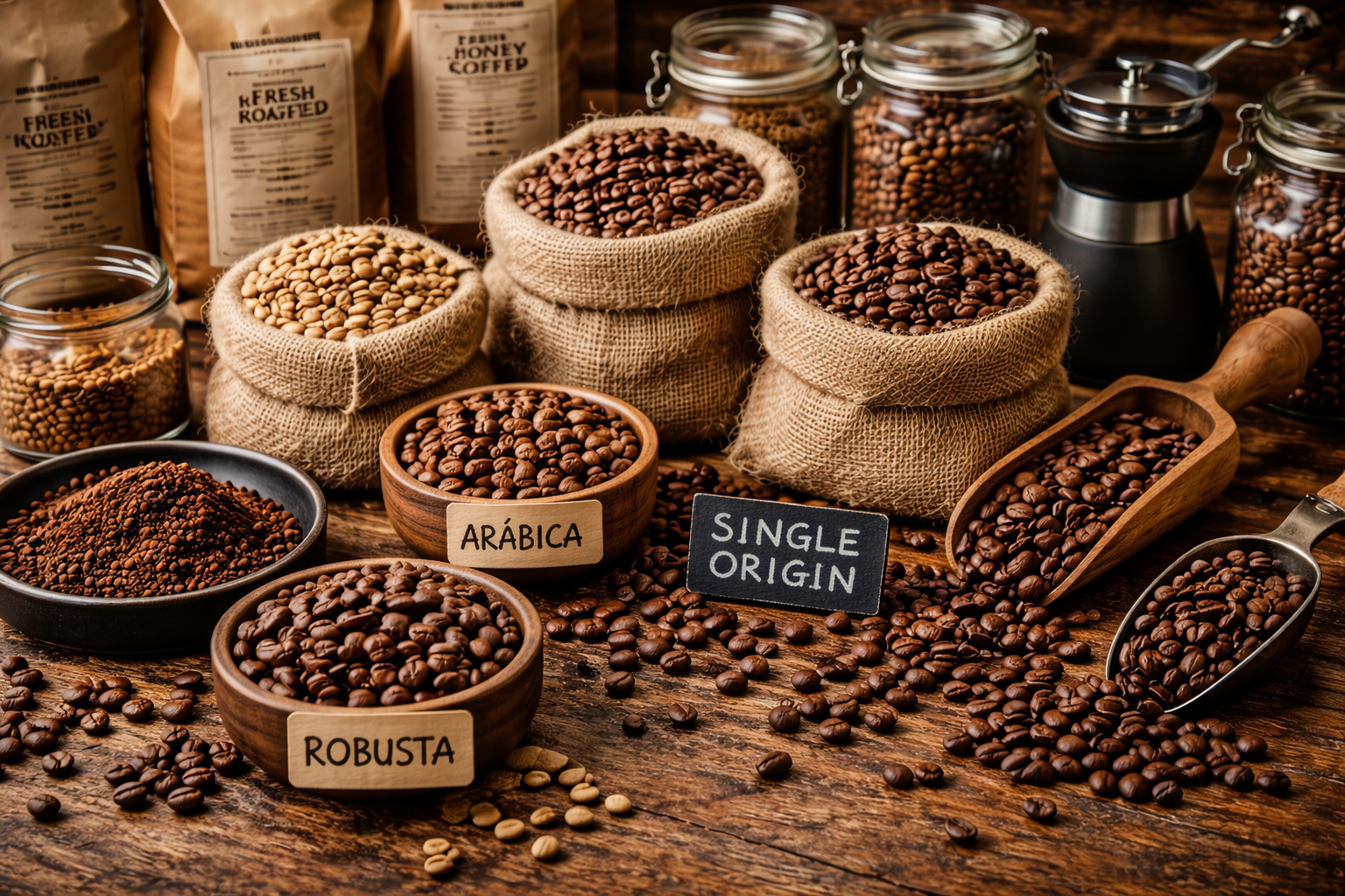 Como Entender os Tipos de Grãos de Café e Escolher o Melhor