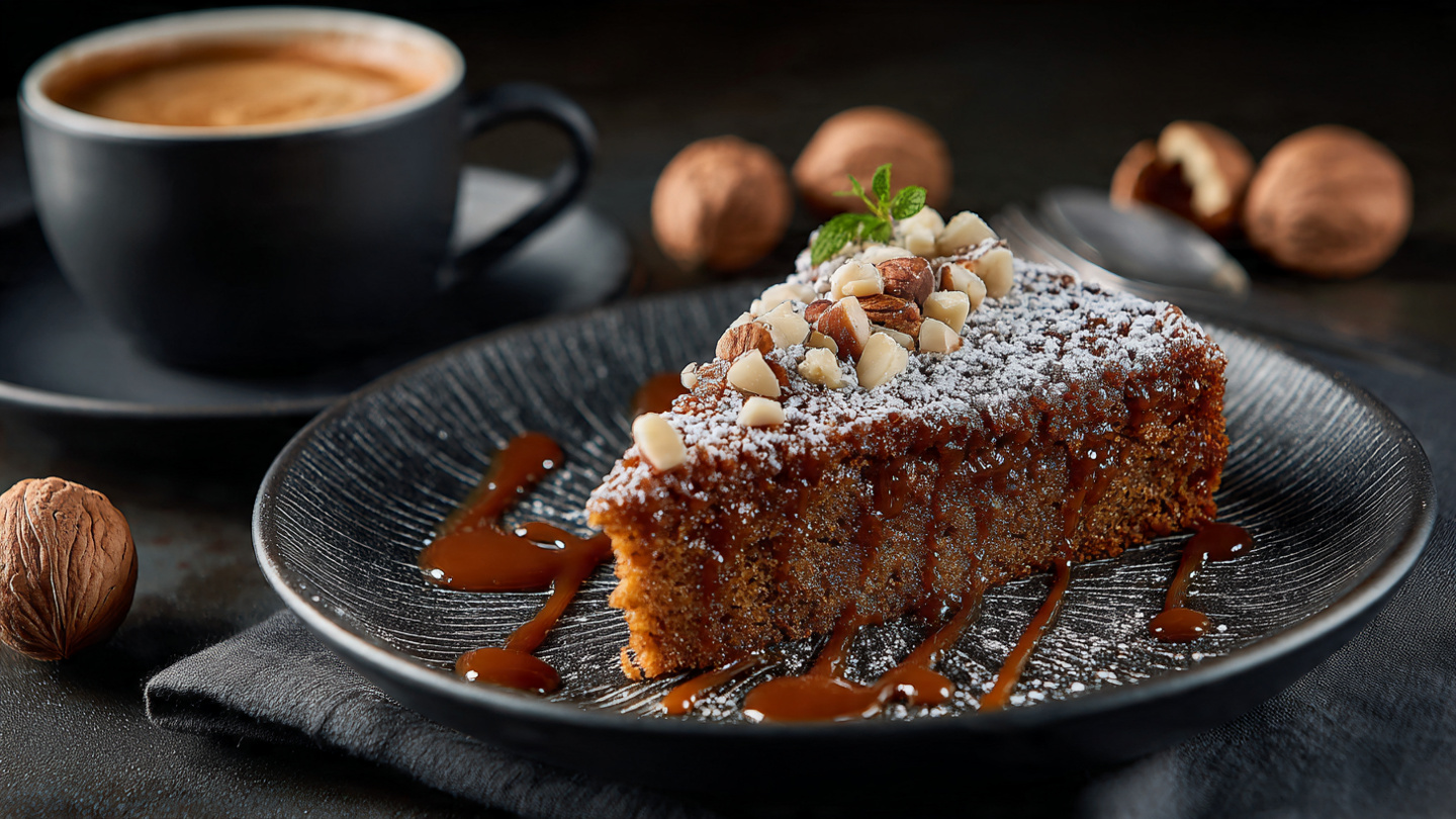 Bolo de Café com Nozes: A Combinação Nobre da Confeitaria
