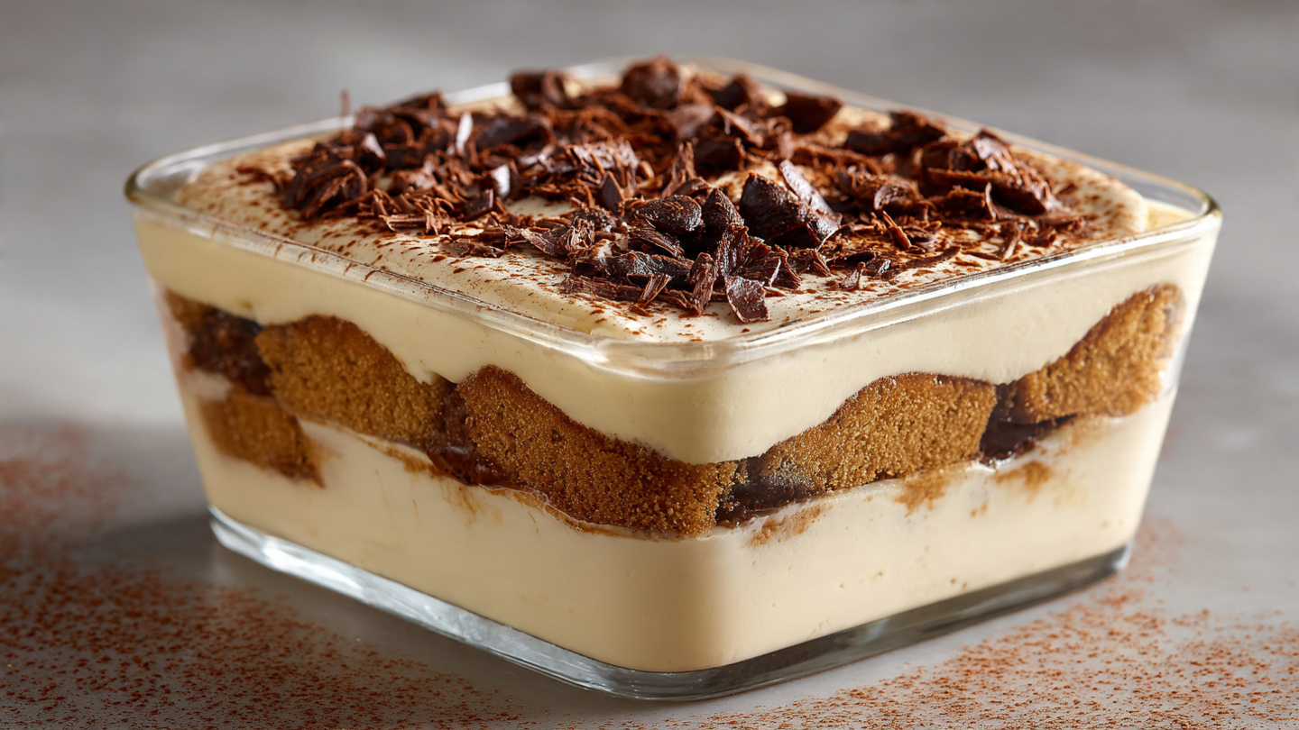 Sobremesa de Café Sem Forno: O Pavê Gourmet que Fica Pronto num Piscar de Olhos