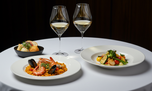 Jantar de Dia dos Namorados: Menu Completo com Entrada, Prato Principal, Sobremesa e Harmonização