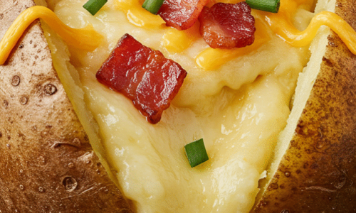 Receita do TikTok — Batata Recheada Crocante na Airfryer