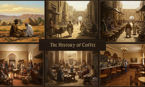 The History of Coffee: From Ancient Ethiopia to Modern Cafés