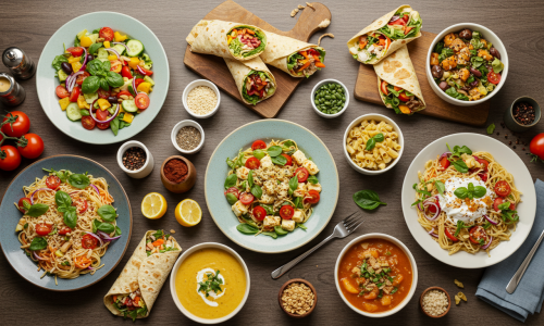 10 Receitas de Almoço Rápido Prontas em 30 Minutos.