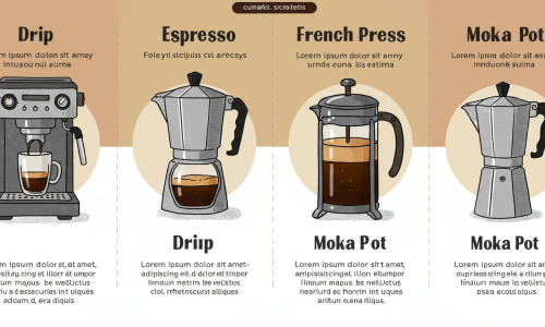 Differences Between Drip, Espresso, French Press and Moka Pot Coffee